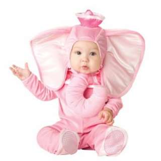    Lil Characters Unisex baby Newborn Pink Elephant Costume Clothing