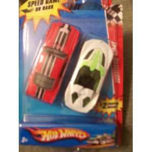 Hot Wheels 2 Pack Speed Challenge ~ 2010 Ford Mustang Fastback & Yur 