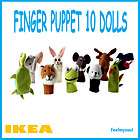 Ikea Titta Folk finger puppet 10dolls toy for kids