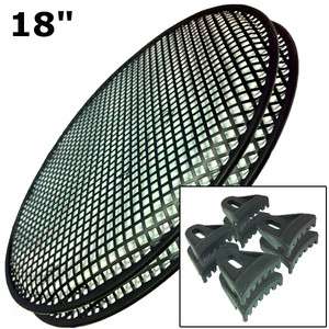 18 INCH SUBWOOFER SPEAKER COVERS WAFFLE MESH GRILLS GRILLES 