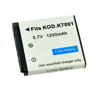 7V 1200mAh Battery for KODAK KLIC 7001 EasyShare M341 M1063 M320 