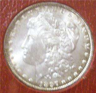 1897 Morgan Silver Dollar Paramount Redfield Hoard Coin  