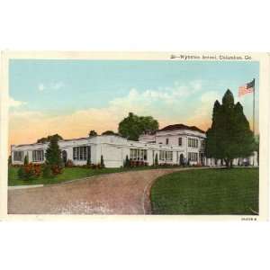 1930s Vintage Postcard   Wynnton School   Columbus Georgia