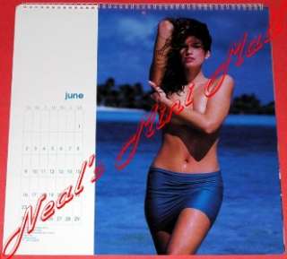 Cindy Crawford 1991 16 month Calendar. UNUSED & INSURED  