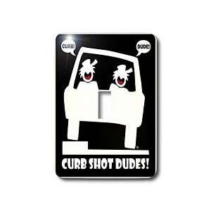   SHOT DUDES black sign 1   Light Switch Covers   single toggle switch