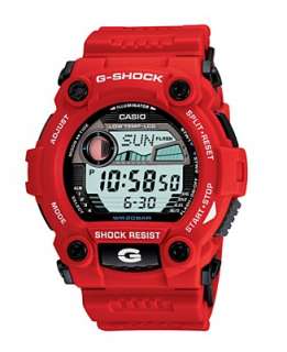 Shock Watch, Mens Red Resin Strap G7900A 4   G Shock Brands Mens 