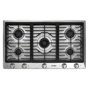  Dacor 36 Inch 5 Burner Gas Cooktop (Color Stainless Steel 