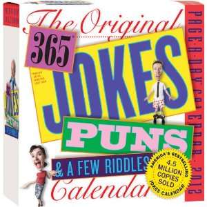  365 Jokes, Puns, & Riddles Page A Day 2012 Desk Calendar 