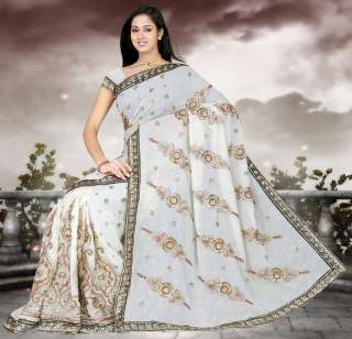   color off white fabric georgette size length 6 meter 600 cm 235 inch