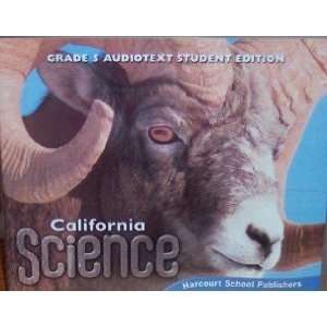 HARCOURT 5th GRADE 5 SCIENCE AUDIO TEXT STUDENT EDITION 0153532254 