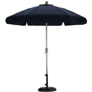   Foot Umbrella (Navy Blue) (8H x 7.5W x 7.5D) Patio, Lawn