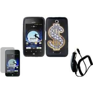  Dollar TPU Case Cover+LCD Screen Protector+Car Charger for 