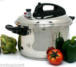 Pressure Cooker in Stainless Steel XXL Mode 9.5QT Capacity   Deluxe 