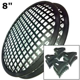 INCH SUBWOOFER SPEAKER COVERS WAFFLE MESH GRILLS GRILLES PROTECT 