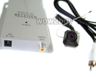 Wireless Security 380TVL Spy Color Camera with Receiver  