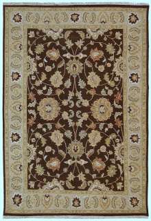 9x12 sumak rug brown beige flat weave India SUM411A  