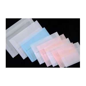  A8 Vellum Envelopes   5 1/2 x 8 1/8   Translucent Clear 