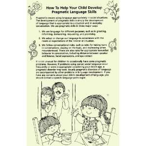  Pro Ed Speech & Language Handouts How to Teach Your Child 
