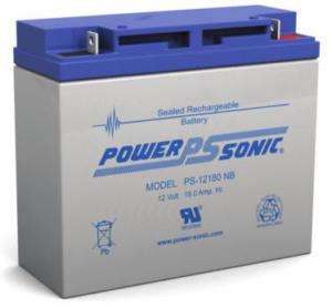   Sealed Maintenance Rechargeable Acid Battery 12V 18AH Powersonic Gel