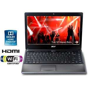 Acer Aspire TimelineX AS4820T 6645 14 Inc Laptop (Black Brushed 