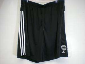 New Adidas Men Basketball Exercise Shorts Black X Large  