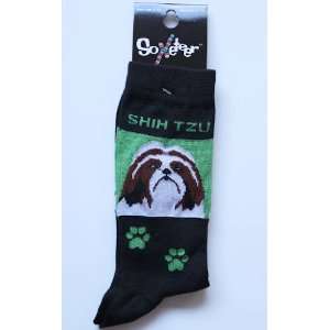  Shih Tzu Novelty Dog Breed Adult Socks 