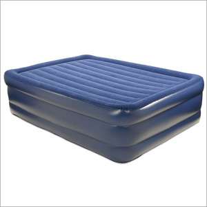   Air Beds Deluxe Flock Top Raised Inflatable Air Bed Mattress  
