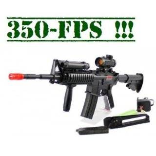 RED DOT VERSION, Laser included M16 Airsoft Gun Electric Automatic Air 
