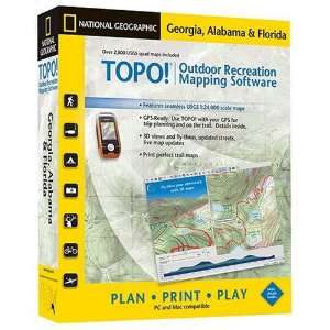   Topographic Maps (Georgia, Alabama, and Florida) GPS & Navigation