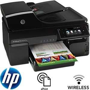 HP 8500a Plus All in One Wireless Inkjet Printer Scan 884962951484 