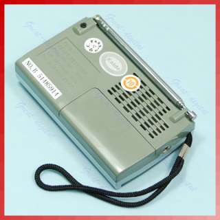 Portable AM FM Pocket Radio 2 Bands Receiver DC 3V Mini  