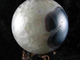 Amethyst Geode Agate Sphere Brazil #300  