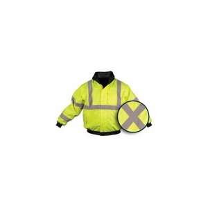    Canadian ANSI Class III 4 in 1 Lime Bomber Jacket