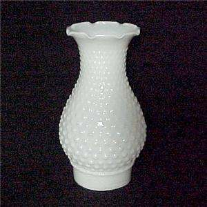   Hobnail 3 X 7.5 Kerosene Oil Lamp Chimney Vanity Desk Table Vintage