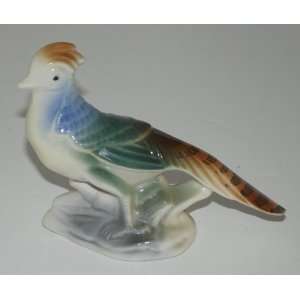  Vintage Porcelain Pheasant Figurine 