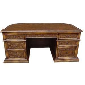   ElsDesk39r Classico Elsa Desk Finish Antique Brown