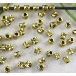  spacer Antique Gold Lead Safe Pewter   25 beads Arts, Crafts & Sewing