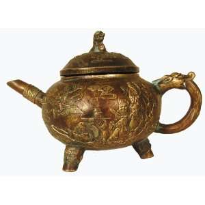    Journey to the West Himalayan Bronze Teapot 