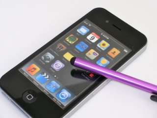Rubber Tip Stylus Pen for iPads & iPhones. Purple. U.S. Seller & Fast 
