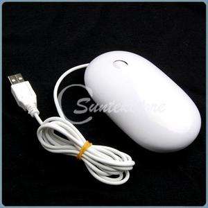 USB Optical Mouse for Apple Macintosh iMac / IBM White  