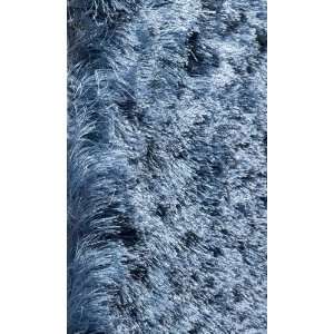   Rugs LUSTER SHAG LS 01 L.BLUE Round 4.00 Area Rug