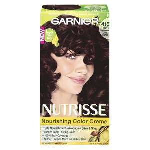   Site   Garnier Nutrisse Hair Color 415 Soft Mahogany Dark Brown
