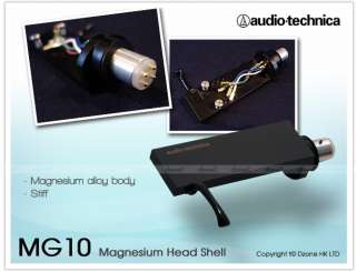 Genuine Audio Technica Magnesium Head Shell MG10 MG 10 Headshel Japan 