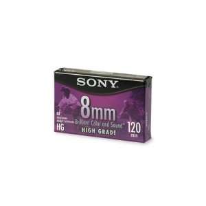    Sony Video Cassette Tape, 8 MM High Grade, 120 Minutes Electronics