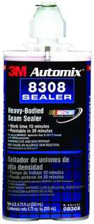   8308 Automix Dual Cartridge Heavy Bodied Seam Sealer Auto Body Repair