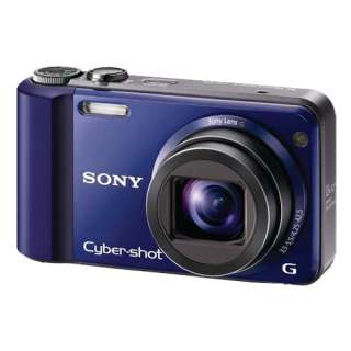 Sony Cyber shot DSC H70 Digital Camera (Blue) Compact, Point & Shoot 