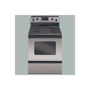   Natural Silver 4.8 Cu. Ft. Self Cleaning Electric Range Electronics