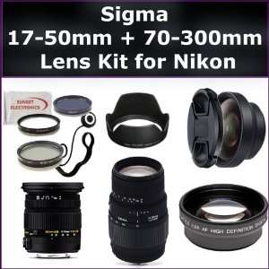  Lens, Sigma 70 300mm f/4 5.6 APO DG Macro Autofocus Lens for Nikon 