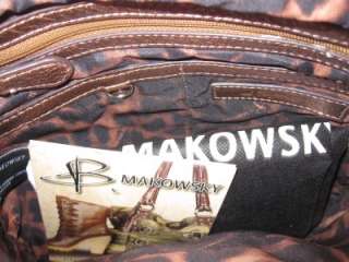 MAKOWSKY Bronze WEST BOURNE Crossbody Bag Handbag Purse  