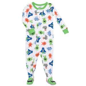 Carters Baby Boys One Piece Cotton Knit Footed Sleeper Pajamas Happy 
